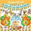 Colorful Tom And Jerry Kids Birthday Party Supplies Decor With Festive Balloons And Tableware