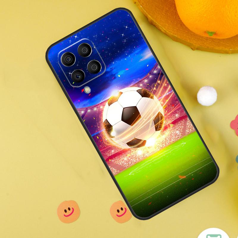 Football Soccer Ball For Samsung Galaxy M31s M13 M33 M53 M52 M32 M12 M14 M34 M54 M11 M21 M51 M20 M15 M55 Case