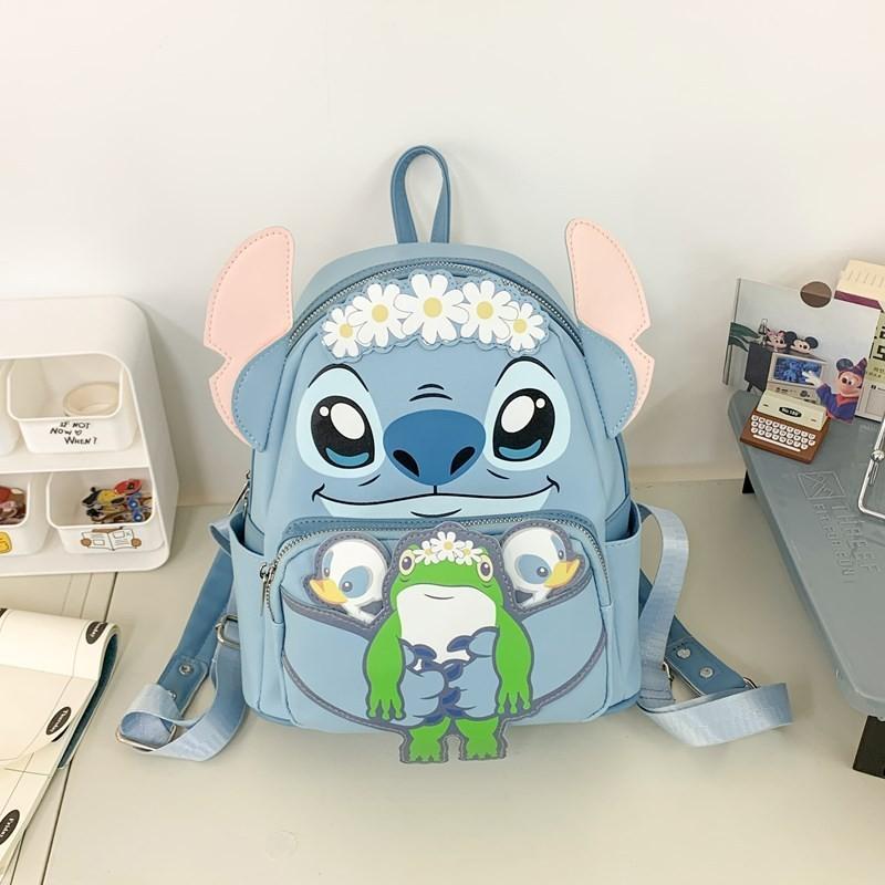 Hello Kitty Girls Mini Backpack With Cartoon Pu Material For Casual Daily Use