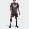 adidas Real Madrid Human Race Jersey Black/White Men Streetwear GJ9110