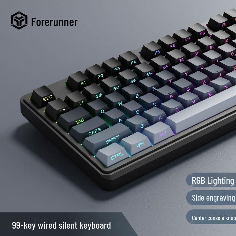 Forerunner V102 Multi-Mode Silent Mechanical Keyboard & Mouse Combo