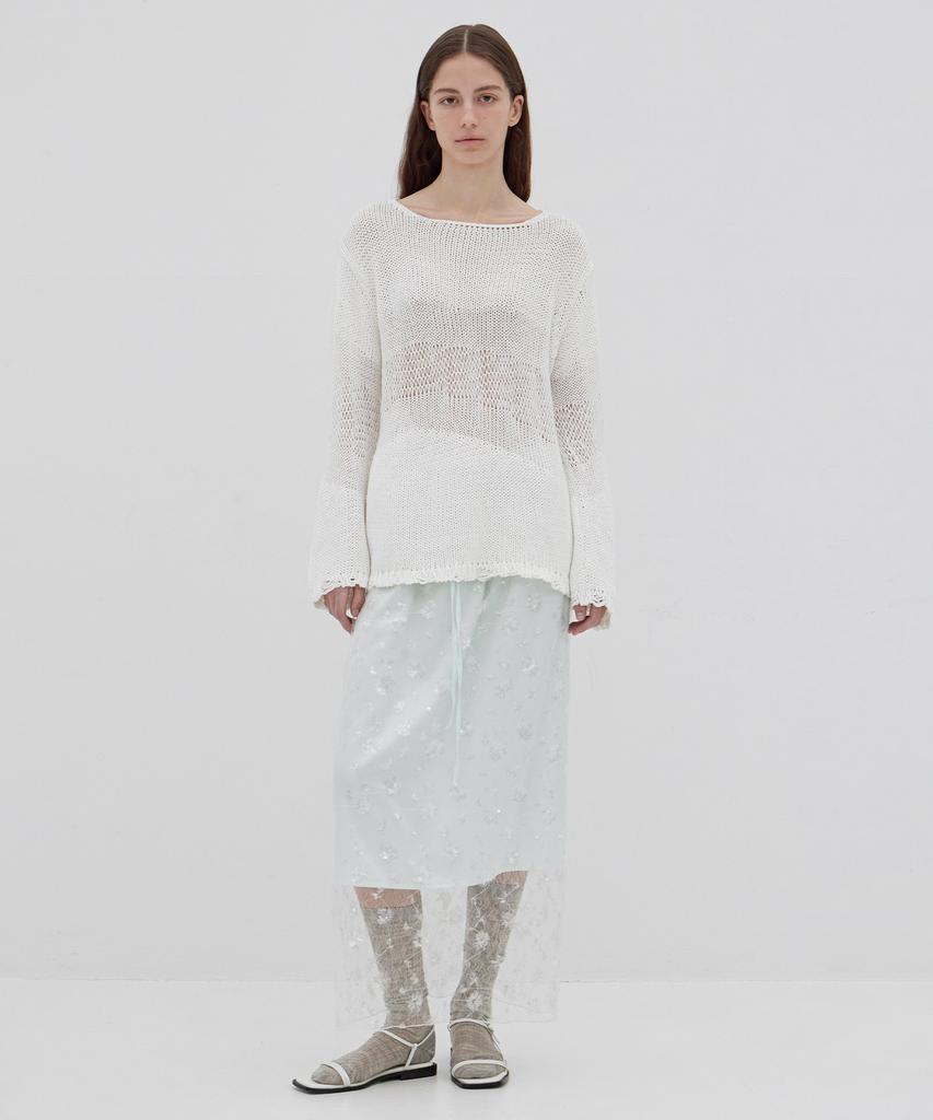 Leuba Light Glow Layered Skirt Set - Irish Mint