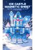 DIY Children's Magnetic Ice & Snow Princess Castle Building Blocks - Parent-Child Interactive Geometric Tiles