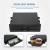 AA92-Car Auto Single Din Radio Pocket, Universal Cd Radio Pocket Drink Cup Holder Storage Box Black
