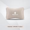 Car Neck Pillow Breathable Ice Silk Headrest Accessories For Renault Clio Koleos Megane Espace QM6 Kadjar Captur Scenic ZOE Key Z888