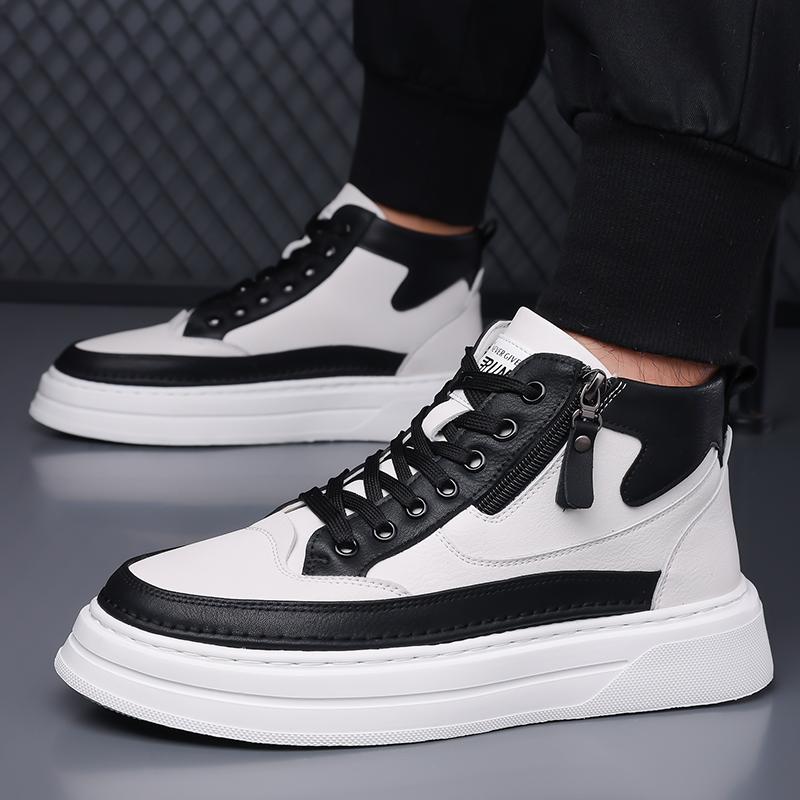 Fashion Winter Hot Selling Men's Workwear Shoes Thick Soles Business Casual Shoes High-end Quality Men's Genuine Leather Formal Shoes