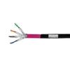 Câble extérieur cat.7 - logilink - cpv0082 - 100m - lszh - noir/rose