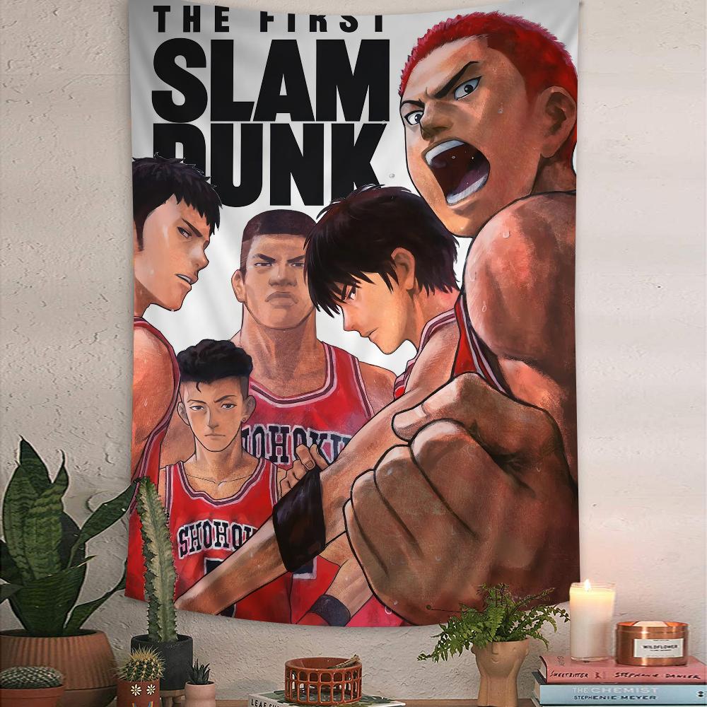 Slam Dunk ANIME Anime Tapestry Hanging Tarot Hippie Wall Rugs Dorm Home Decor