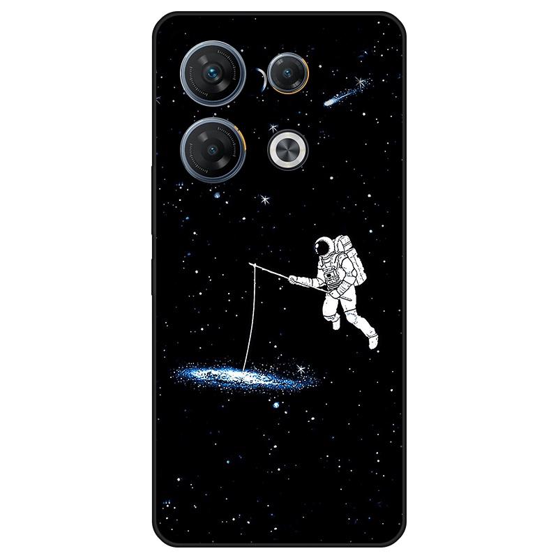 Für Infinix GT 10 Pro Gehäuse TPU lackierte Rückseite Infinix GT 10 Pro weiche Silikonhülle