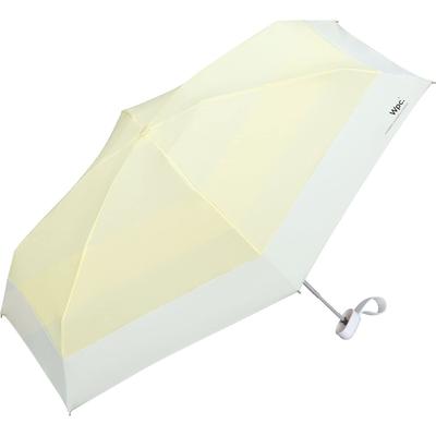 Sunshade Tiny Yellow Folding Umbrella Shading UV For Sunny and Rainy 47cm For For Wpc. {100% & Protection, UPF50+, Days} Ribs, Lightweight, Women,