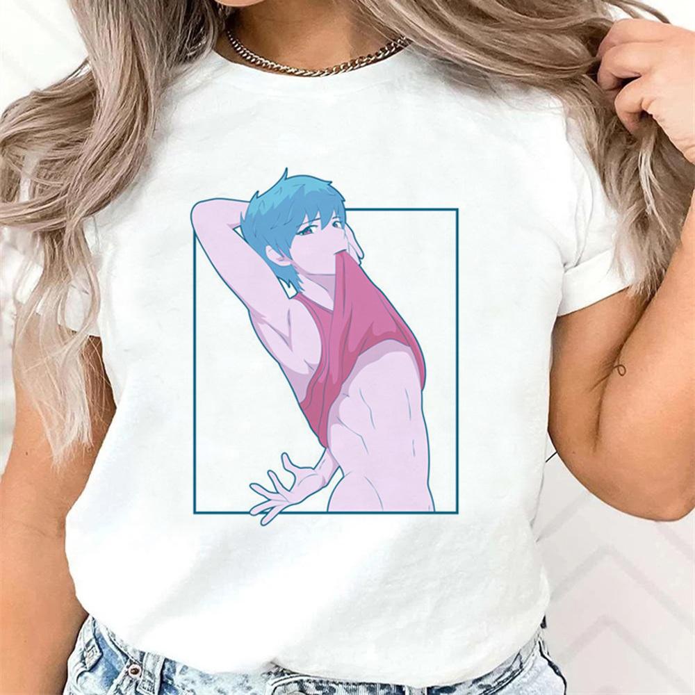 T-shirt Femboy femme Pastel Digital Punk hip hop harajuku T-shirt Classique Streetwear Tendance Coloré Grunge graphique Années 2000