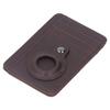 Tracking Device and Credit Card Wallet PU Anti Theft Swipe Card Storage Bag for Men Women Coffee