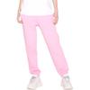 MLB Basic Logo New York Yankees Brand Logo Mid-Rise Tapered Knit Joggers Unisex Joggers Pink 3FTPB0221-50PKS