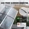 Window Door Awning Canopy 40" x 40", UPF 50+ Polycarbonate Entry Door Outdoor Window Awning Exterior, Front Door Overhang Awning for Sun Shutter, UV,