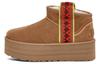 Classic Ultra Mini Braid Boot Chestnut Women's 1138491-CHE