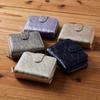 FRANCK ROSSINI Women's Metallic Crushed Cowhide Bifold Wallet, Made In Italy by LIFE. "It Looks Like a Mini Wallet, But It's a Long Wallet Inside."