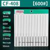 Diamond Flat-Tapered File Set CF-400: Alloy Metal Mold Grinding & Shaping Tool