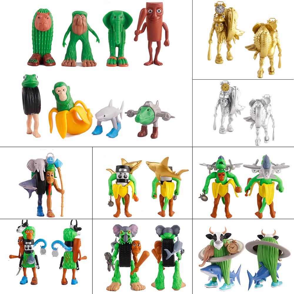 Sahur Tungtung Mountain Sea Fusion Pvc Statue Articulated Desk Decoration Shelf