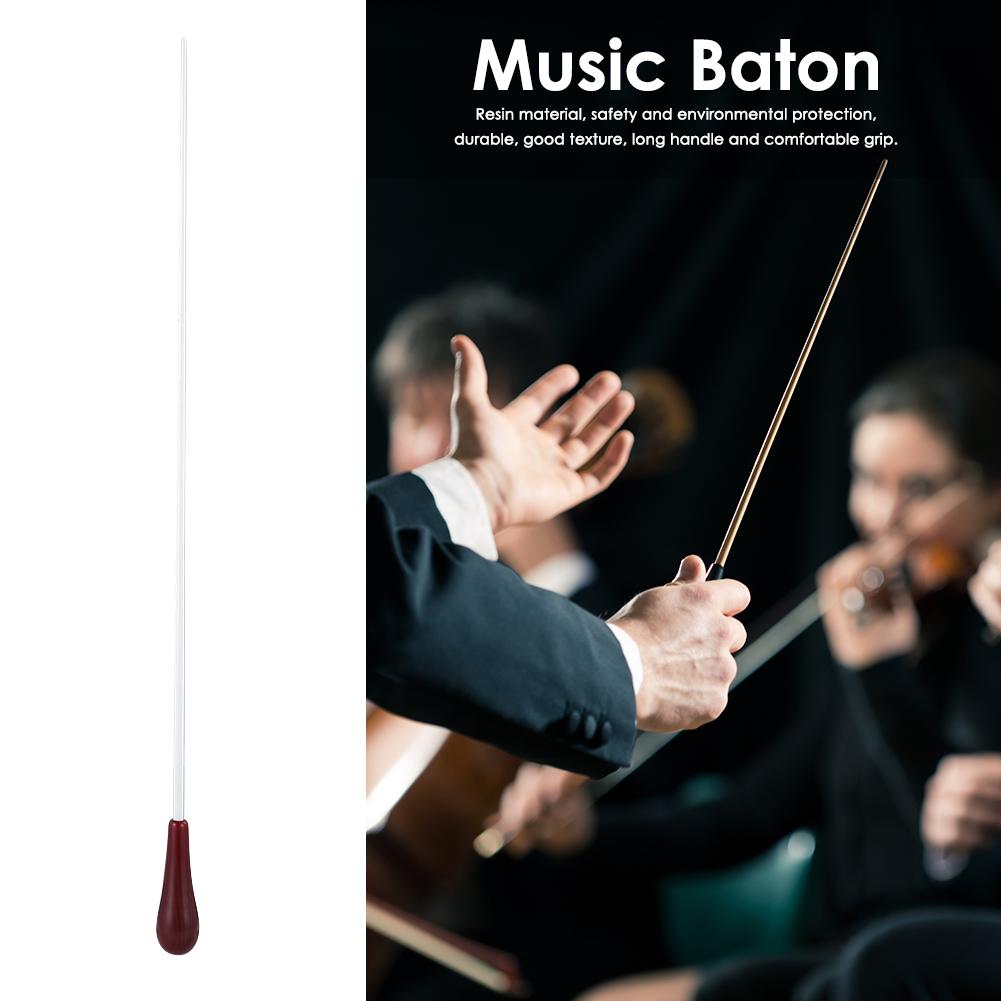 Professional Baton Concert Resin Band Conductor Baton Stage Performance Tools for Teacher Student Music Baton Tool