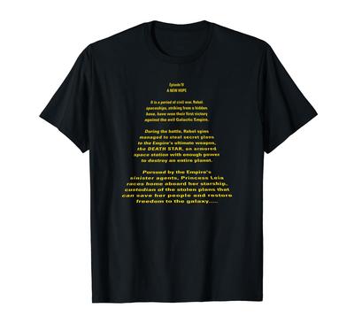 A New Hope Opening Crawl T-Shirt
