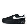 Gamma Force White Ink Shooting Stars Synthetic Leather Low Top Skateboard Shoes Women's Black HQ1674-001(team1544-)