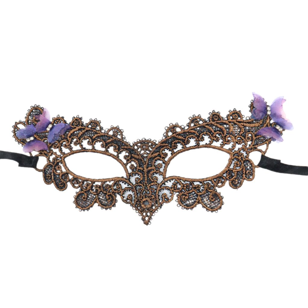 Rhinestones Masquerade Mask Venetians Party Mask Half Face Lace Mask Eye Mask Mardi Gras Mask for Halloween Costume Party