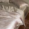 Luxus 4-teiliges Bettwäsche-Set aus Tencel Lyocell: Seidige Eis-Kühlbettwäsche für das Hauptschlafzimmer