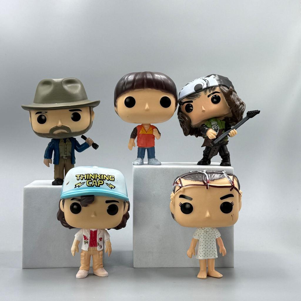 10 Popular 4-Inch Movie and TV Character Figures: Weird Man-Eating Plant Doll Models for Desktop Decoration and Toys