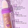 Make-up Fee Pat Puder Set Gesicht Dreidimensionales Contouring Glitzer Körperaufhellung Perlmuttfarbenes Highlight-Puder Set