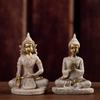 Thailand Buddha Statue Sculpture Table Art Home Room Decoration Suitable for Office Wine Cooler Decor