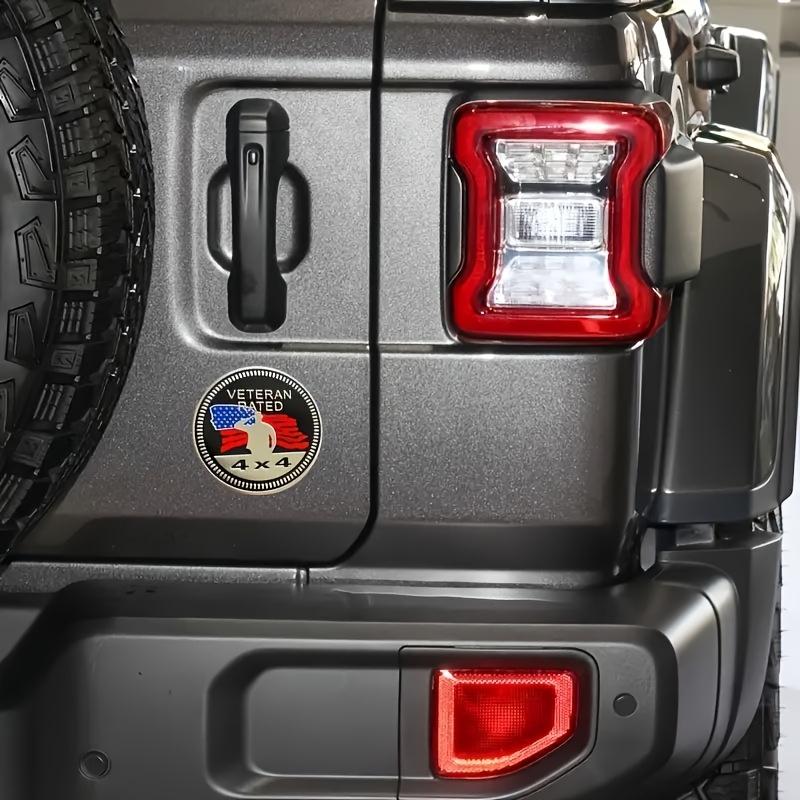 Metall-Autologo - Abzeichen, Perfekt für patriotische Personen, Autos, SUVs, Motorräder, Dekorative Autoaufkleber zur Modifikation, Exterieur-Zusätze,
