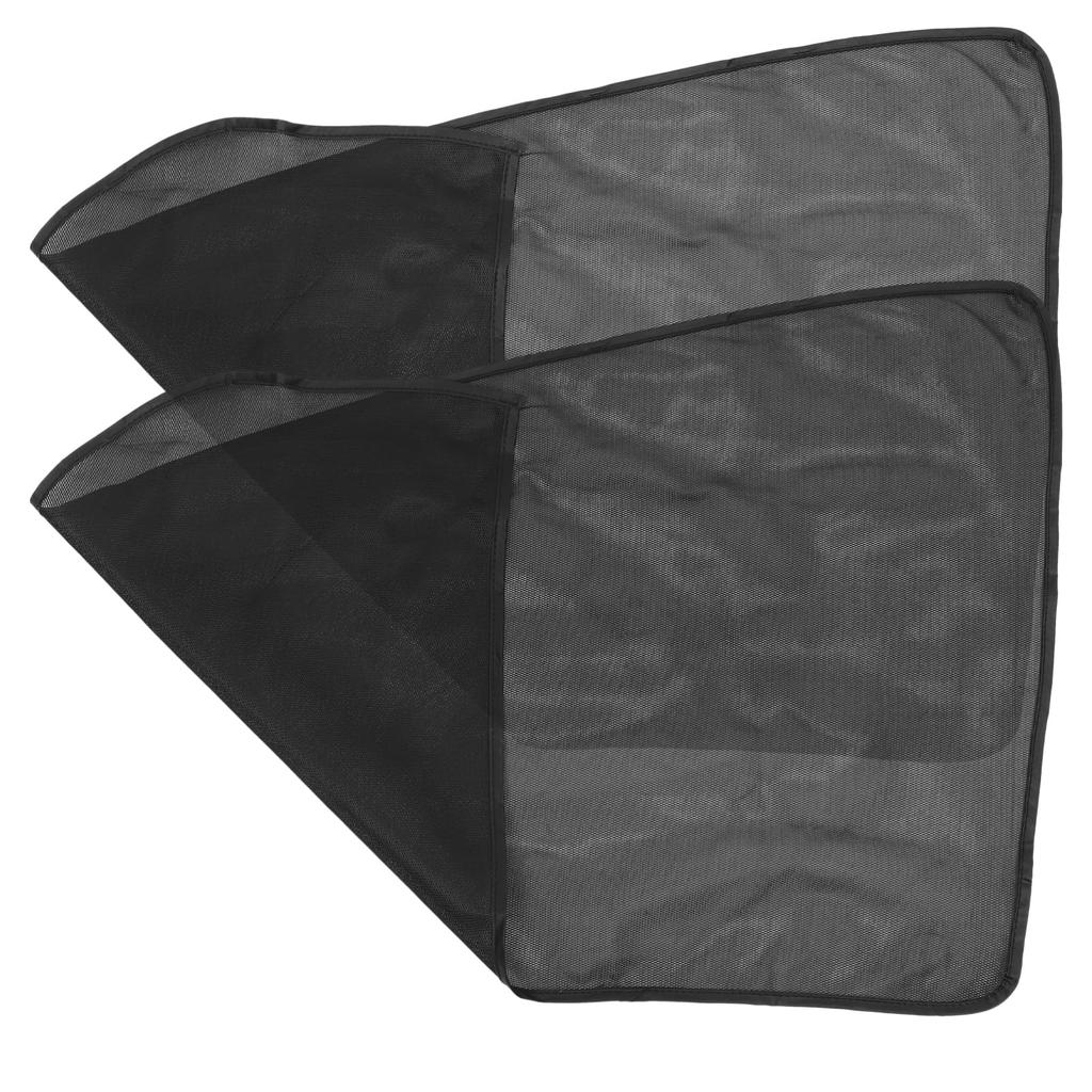 Healifty 2PCS Car Sun Shade Side Mesh Curtain Magnetic Sun Shade Car Screen Sun