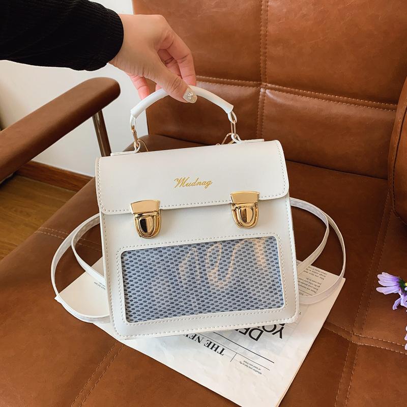 

Новая повседневная универсальная нишевая прозрачная наплечная сумка дизайнерская сумка в стиле колледжа школьная сумка рюкзак универсальная сумка