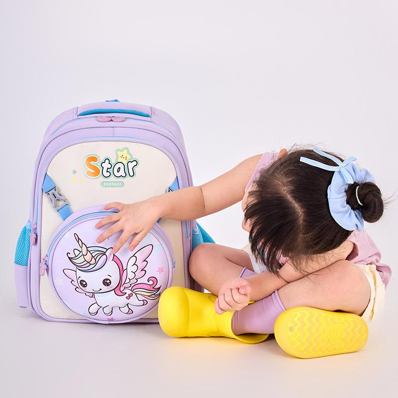 Kinder Schultasche Kindergarten 3D dreidimensionaler Hartschalenrucksack Cartoon niedlicher Rucksack Jungen und Mädchen leichter Rucksack