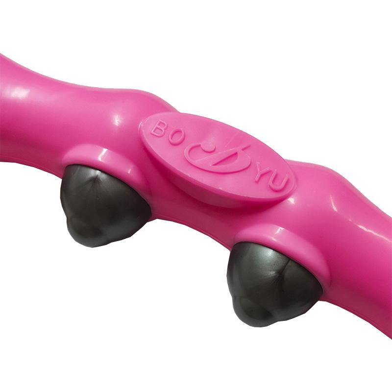 Hula hoop con massaggio allright rosa