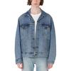 Levis Solid Color Button-Up Long Sleeve Denim Jacket Men Jackets Blue 77380-0058