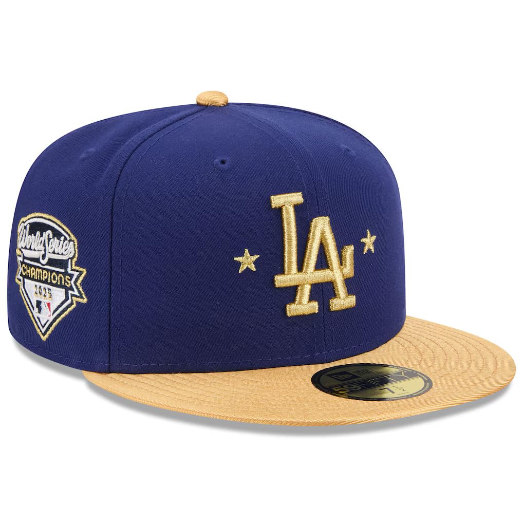 2026 Золотая Коллекция Кепка 59FIFTY Los Angeles Dodgers MLB 2026 ЗОЛОТАЯ КОЛЛЕКЦИЯ ПЛОТНАЯ КЕПКА Синяя LOS ANGELES DODGERS Кепка 5950 Шохеи Оhtani Yoshinobu синий
