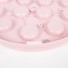 Dingdong Pet Pet Intelligence Development Puzzle Snack Toy IQ Toy Round Diameter 23cm x Height 2.5cm, Pink, 1 piece