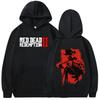 New Red Dead Redemption's Fashionable Printed Hoodies and Hoodies for Autumn and Winter Are Comfortable and Warm Men's Pullovers