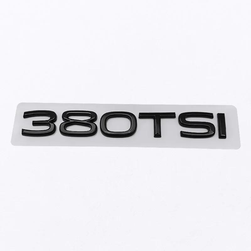 Car Rear Trunk Letters Badge 280TSI 300TSI 330TSI 380TSI Sticker for Golf Lavida Santana Touran Passat B5 Scirocco