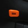Top Roof Microphone Decor Cover Trim For Dodge Challenger 15+ Charger 11+ Orange