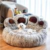New Velvet Pet Kennel Large Kennel All-season Universal Thermal Sofa Bed Golden Retriever Corgi Sleeping Mat Pet Nest