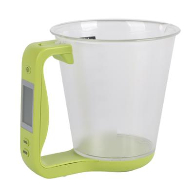 Household Measuring Cup Portable Kitchen 1 Kg Electronic Scale Measuring Cup with LCD Display for