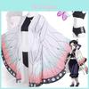 Uroczy strój kąpielowy bikini Demon Slayer Kimetsu No Yaiba do cosplayu na plażę z Shinobu Kocho