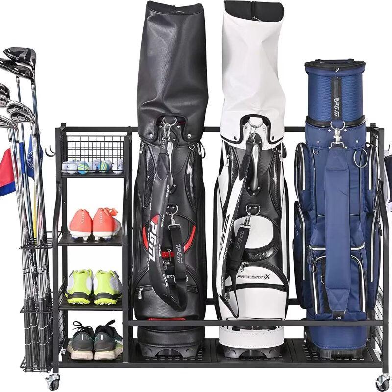 Multi-functional Golf Equipment Storage Rack