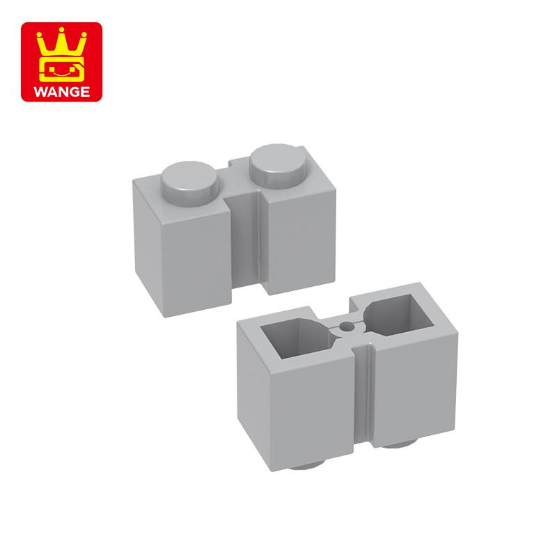 129Pcs/lot NO.4216 Modified1 x 2 featuring Groove Brick Moc Colour Accessories Works With featuring Block DIY Children's Toy Assembly Parts