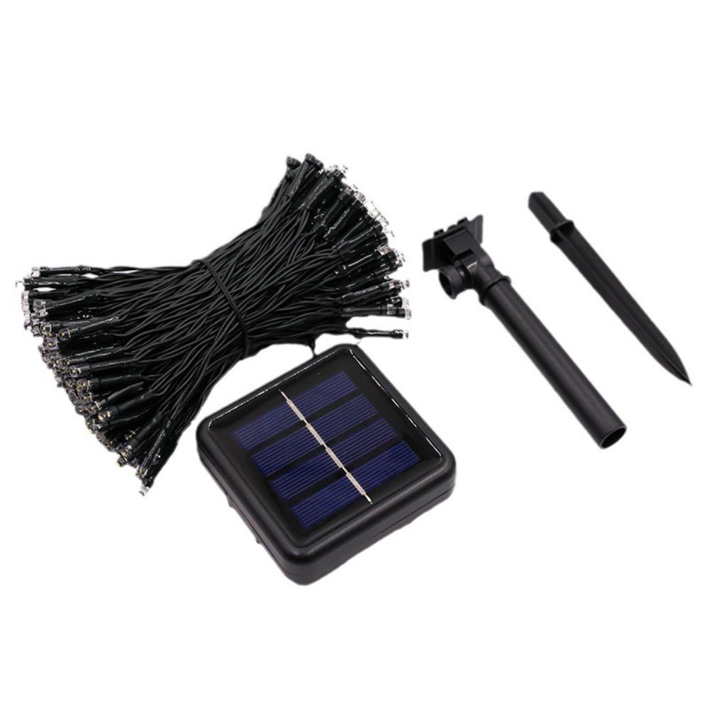 Outdoor solar light string, Christmas Day garden decoration, Gypsy Independence Day, Halloween lights, 8 lighting modes