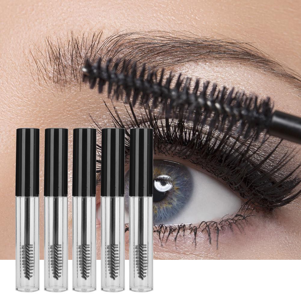 5pcs Empty Eyelashes Growth Oil Tube Container Mascara Dispenser Bottle