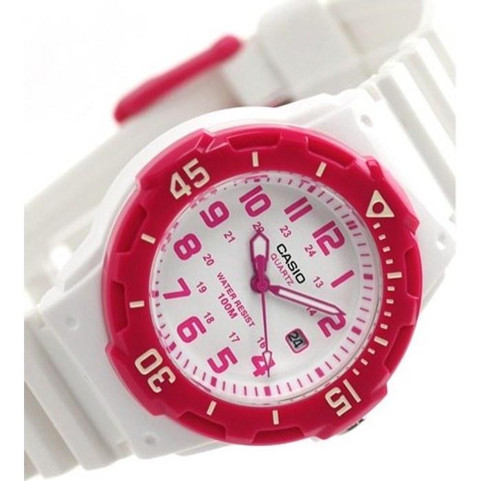 Casio Diver's Look 10BAR Water Resistant Resin Watch (LRW-200H-4B, LRW-200H-4B2) - Women's Size (White)