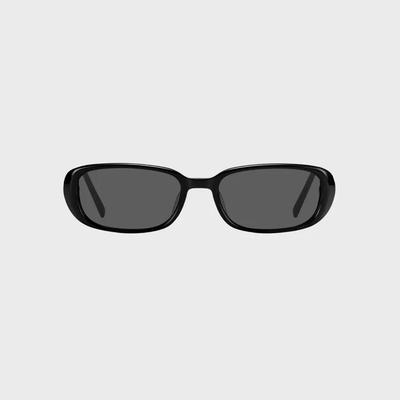 Hugh - Black Square Sunglasses